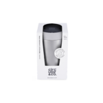 Circular&Co. Stainless Steel Travel Mug, 12oz (340ml) - Pebble White