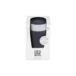 Circular&Co. Reusable Coffee Cup, 8oz (227ml) - Grey and Pebble White - Image 2