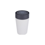 Circular&Co. Reusable Coffee Cup, 8oz (227ml) - Chalk and Storm Grey - Image 3