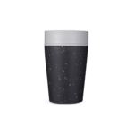 Circular&Co. Reusable Coffee Cup, 8oz (227ml) - Grey and Pebble White