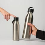 Circular&Co. Reusable Stainless Steel Water Bottle, 750ml – Uncoated Ink Black - Image 6
