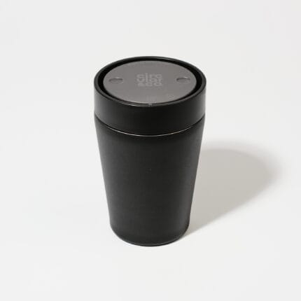 Circular&Co. Stainless Steel Travel Mug, 8oz (227ml) – Coated Ink Black