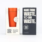 Circular&Co. Stainless Steel Travel Mug, 12oz (340ml) – Sunrise Orange - Image 3