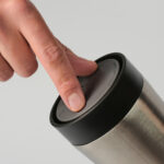 Circular&Co. Stainless Steel Travel Mug, 12oz (340ml) – Uncoated Ink Black - Image 6