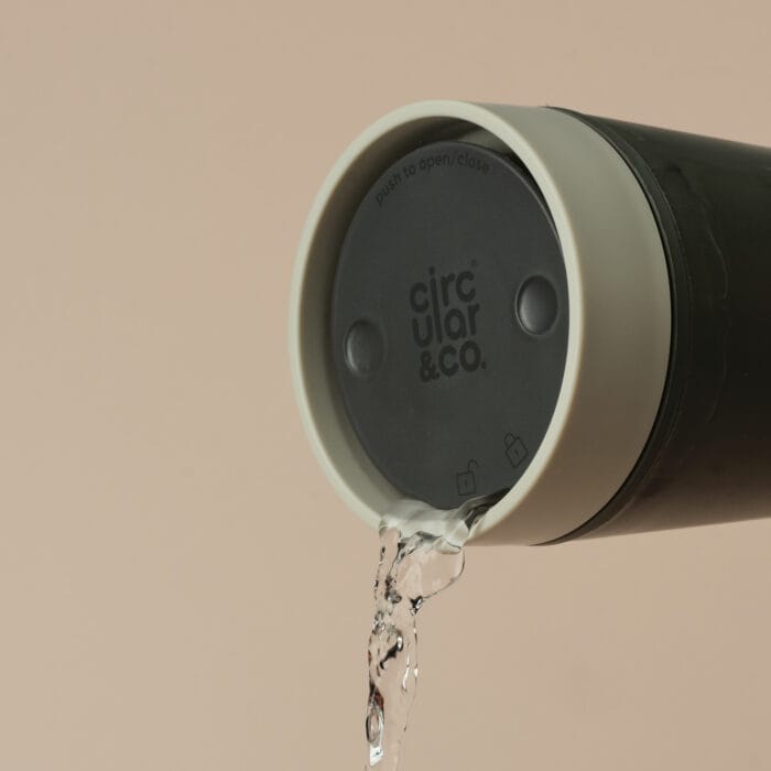 Circular&Co. Reusable Coffee Cup, 12oz (340ml) - Made From Traceable Marine Plastic - Image 4
