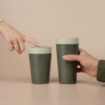 Circular&Co. Reusable Coffee Cup, 12oz (340ml) - Made From Traceable Marine Plastic - Image 5