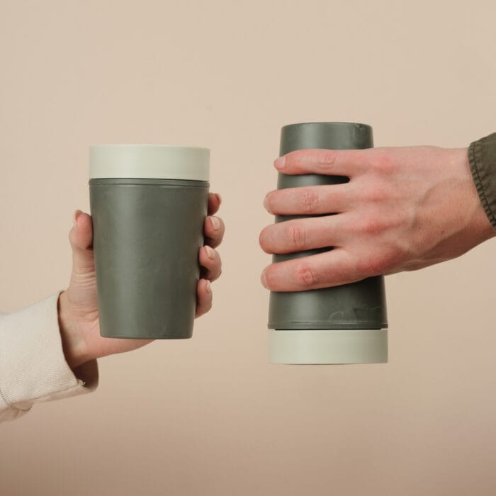 Circular&Co. Reusable Coffee Cup, 12oz (340ml) - Made From Traceable Marine Plastic - Image 7