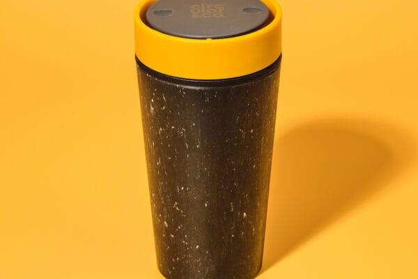 Circular&Co. Reusable Coffee Cup, 12oz (340ml) - Mustard Yellow