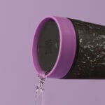 Circular&Co. Reusable Coffee Cup, 8oz (227ml) - Made From Trainers, Ultraviolet - Image 4