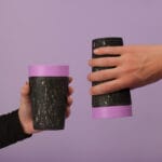Circular&Co. Reusable Coffee Cup, 8oz (227ml) - Made From Trainers, Ultraviolet - Image 8
