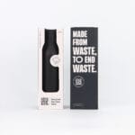 Circular&Co. Reusable Stainless Steel Water Bottle, 500ml – Coated Ink Black - Image 3