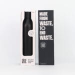 Circular&Co. Reusable Stainless Steel Water Bottle, 750ml – Coated Ink Black - Image 3