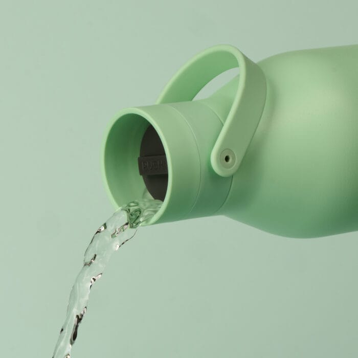 Circular&Co Website_ Stainless Steel_Reusable Bottle_ Seaglass Green _2 Circular&Co. Reusable Stainless Steel Water Bottle, 500ml – Seaglass Green - Image 4