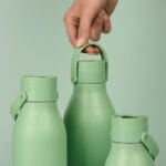 Circular&Co. Reusable Stainless Steel Water Bottle, 500ml – Seaglass Green - Image 2