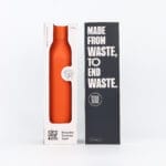Circular&Co. Reusable Stainless Steel Water Bottle, 750ml – Sunrise Orange - Image 3
